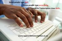 Typewrite Transcription and Typing Services CC image 6